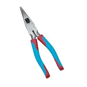 Channellock 318CB 8-Inch Long Nose Plier with Code Blue Comfort Grips by CHANNELLOCK