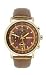 DKNY Women's Chronograph Brown Leather-Strap Watch