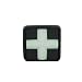 3D-Patch "Red Cross Medic" glow in the dark