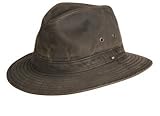 Cov-Ver Crushable Weathered Safari Hat (2X-Large, Brown)