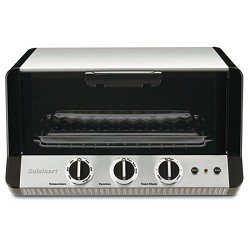 Cuisinart TOB-50 Classic Toaster Oven/Broiler, Brushed Stainless/Black
