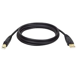 Tripp Lite U022-010 USB2.0 Certified Gold A/B Device Cable - 10ft