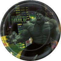 Incredible Hulk Dessert Plates 8ct