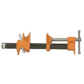 Pony 52, 1/2-Inch Pipe Clamp Fixture for 1/2-Inch Black Pipe