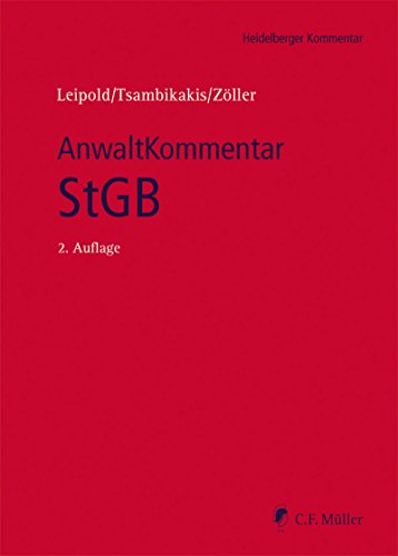 AnwaltKommentar StGB (Heidelberger Kommentar) (German Edition)