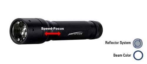  Coast LED Lenser HP8421 Focusing LED Flashlight T5 
