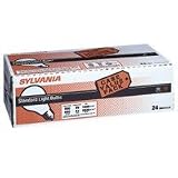 SYLVANIA 10489 60-Watt 130-Volt A19 Household Bulb, 24-Pack 60A CVP, 24PK