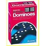 dominoes double six wood