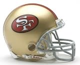 San Francisco 49ers 1964-95 Throwback Replica Mini Helmet