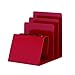 STEELMASTER Pen and Note Holder, 5.38 x 5.25 x 4.5 Inches, Red (26494007)
