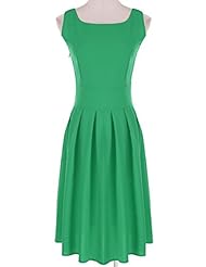 Sexy Scoop Neck Bubble Dress Polyester/Spandex Sleeveless Spaghetti Strap Floor Length Short  Dress