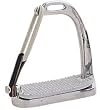 STA-BRITE SS Peacock Safety Stirrup w/Pad