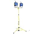 Rolson 60798 1000W 110V Twin Headed Halogen Work Spotlights on Tripod Stand