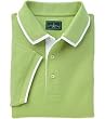 Outer Banks Men's Egyptian Diamond Knit Intarsia Polo - 6093