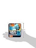 Gillette Fusion Proshield Chill Men's Razor Blade Refills, 4 Count