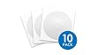DIGISTOR 25GB 6X BD-R Media, White Inkjet Printable Surface (10 pack)