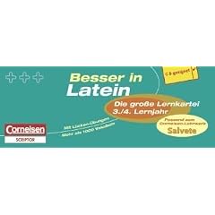 Besser in der Sekundarstufe I - Latein - Die gro�e Lernkartei: 3./4. Lernjahr - 500 Karteikarten: Passend zum Cornelsen-Lehrwerk "Salvete"