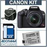 Canon EOS Rebel XS Digital SLR Camera Kit, with EFS 18-55mm IS Lens - Black ....