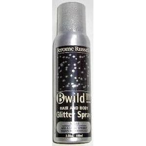 Hair and Body Glitter Spray Silver 3.5 Oz.