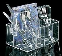 Clear Acrylic Plastic Flatware Carriers