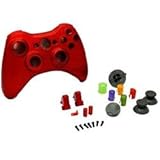Xbox 360 - Repair Part - Controller Housing Shell - FULL SET - Chrome Polis ....