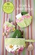 Amy Butler Stash & Dash Bags Toiletry Makeup Bag and Coin Purse Sewing Pattern
