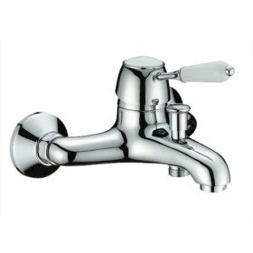 Chrome Finish Brass Tub Wall Mount