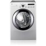 DLE2301 27" Electric Dryer with 7.3 cu. ft. Capacity 9 Drying Programs Wrinkle Care Rack Dry Anti Bacterial Drying Options Drying Rack Dual LED Display and Electronic Controls