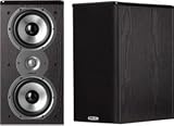 Polk Audio TSi200 Bookshelf Speakers (Pair, Black)