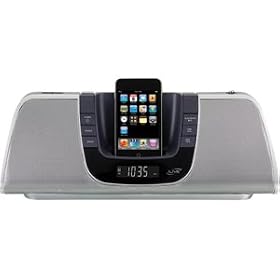 iLive iB209 Portable Speaker System for iPod with AM FM Radio (Black) by iLive