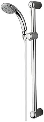 Spirella Maya Chrome-plated Brass Shower Head Set- Sliding Rail 43.3in. (110cm.)