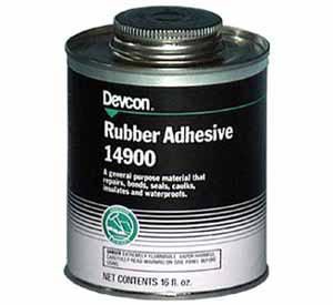 Devcon 14900 1 Pint Rubber Adhesive *SHIP GROUND ONLY* ORM-D: Contact