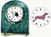   - Dachshund Marble Arch Clock, 2.5 Inches Tall