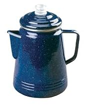 Coleman 14-Cup Coffee Enamelware Percolator (Blue)