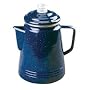 Coleman 14-Cup Coffee Enamelware Percolator (Blue)