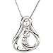 Sterling Silver Inspirational Blessings Child Mother Necklace