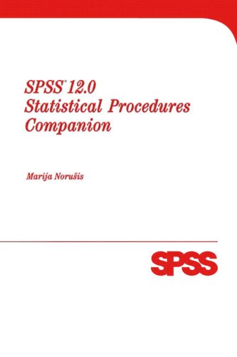 spss 120 statistical procedures companion