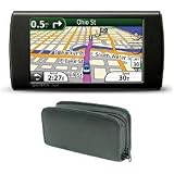 Garmin - nuvi 295W with Wi-Fi connectivity, 3 MP camera with auto-focus, a dual-orientation screen that switches between portrait and landscape view and much more. Kit Includes a Deluxe Leather case for Garmin Quest GPS