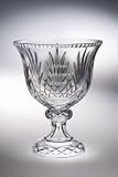 DURHAM 24% CRYSTAL 11 INCH FOOTED BOWL
