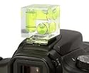 Camera Hot Shoe Hotshoe Triple 3 Axis Spirit Bubble Level for Canon Nikon Olympus Pentax Fuji DSLR/SLR Cameras