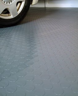 Coin Pattern Garage Floor Cover/Protector 7.5