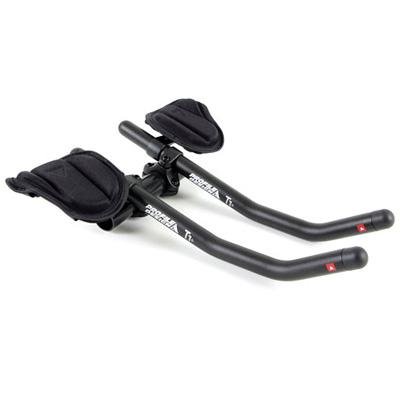 Profile Design T1+ AL Time Trial Clip-On Bicycle Aerobars - Black - RHT11