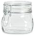Bormioli Fido Clear Square Canning Jar .5 Liter