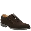 Johnston and Murphy Men's Dawson Plain Toe (Dark Brown Suede 9.5 M)
