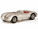 Review AutoArt  / Die-cast Model Jaguar C Type (1:43 scale in Silver)