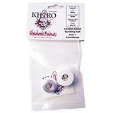 KBAC-1 Aluminum White X-Soft Bushing Top/Bottom