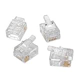 EZ-RJ11/12 Connectors, 50pc