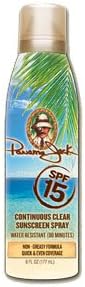 Panama Jack SPF 15 Continous Clear Spray Sunscreen