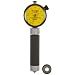 Starrett 689M-2Z Millimeter Reading Countersink Gauge With Yellow Dial, 100 Degree Angle, 4-9mm Range