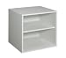ClosetMaid 920000 Qubemates Cube Laminate Organizer with Shelf, White